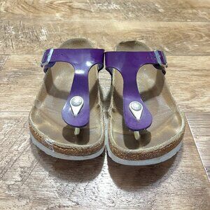 BIRKENSTOCK Women's Gizeh Plum Purple